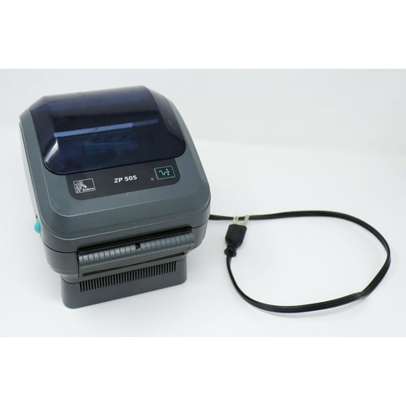 Restored Zebra ZP505 Direct Thermal Label Printer – Desktop Monochrome Printing, USB/Serial Connectivity – P/N: ZP505-0503-0017 (Refurbished)
