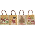 thumbnail image 4 of Northlight 20-Count Assorted Christmas Themed Paper Gift Bags, 4 of 6