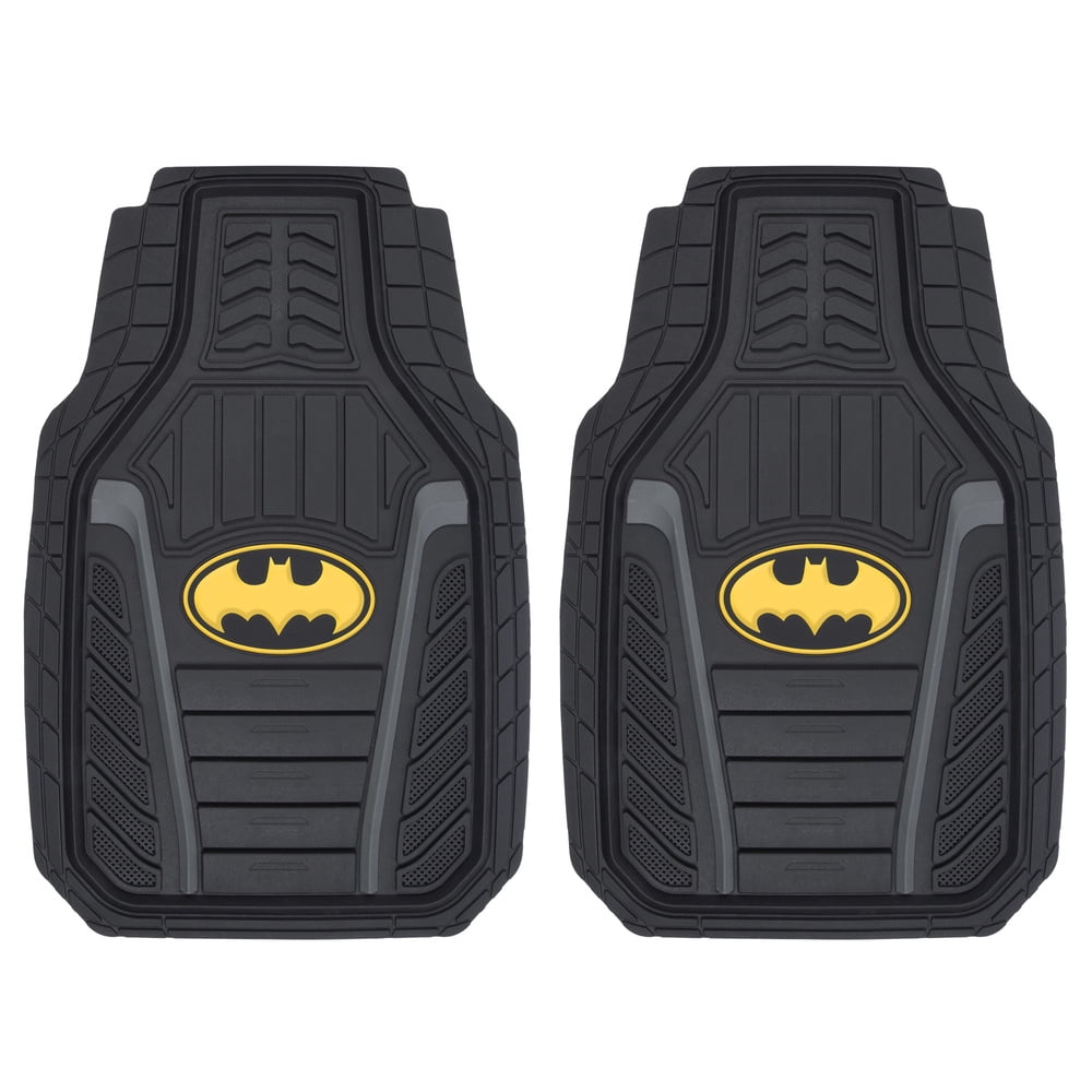 Superhero Car Floor Mats, Officially Licensed Warner Bros DC Comics