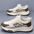 thumbnail image 4 of Fashionable Beige Sneakers with Modern Aesthetics, Featuring a Comfortable Mesh Breathable Design, an Innovative Rotating Button Lacing System, and a Lightweight, Cushioned Sole. Ideal for Casual, 4 of 5