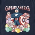 thumbnail image 2 of Men's Marvel Easter Egg Hunt Superhero  Graphic Tee Navy Blue 3X Large, 2 of 5