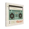 thumbnail image 2 of Trademark Fine Art 'Retro Desktop Boom Box' Canvas Art by Michael Mullan, 2 of 3