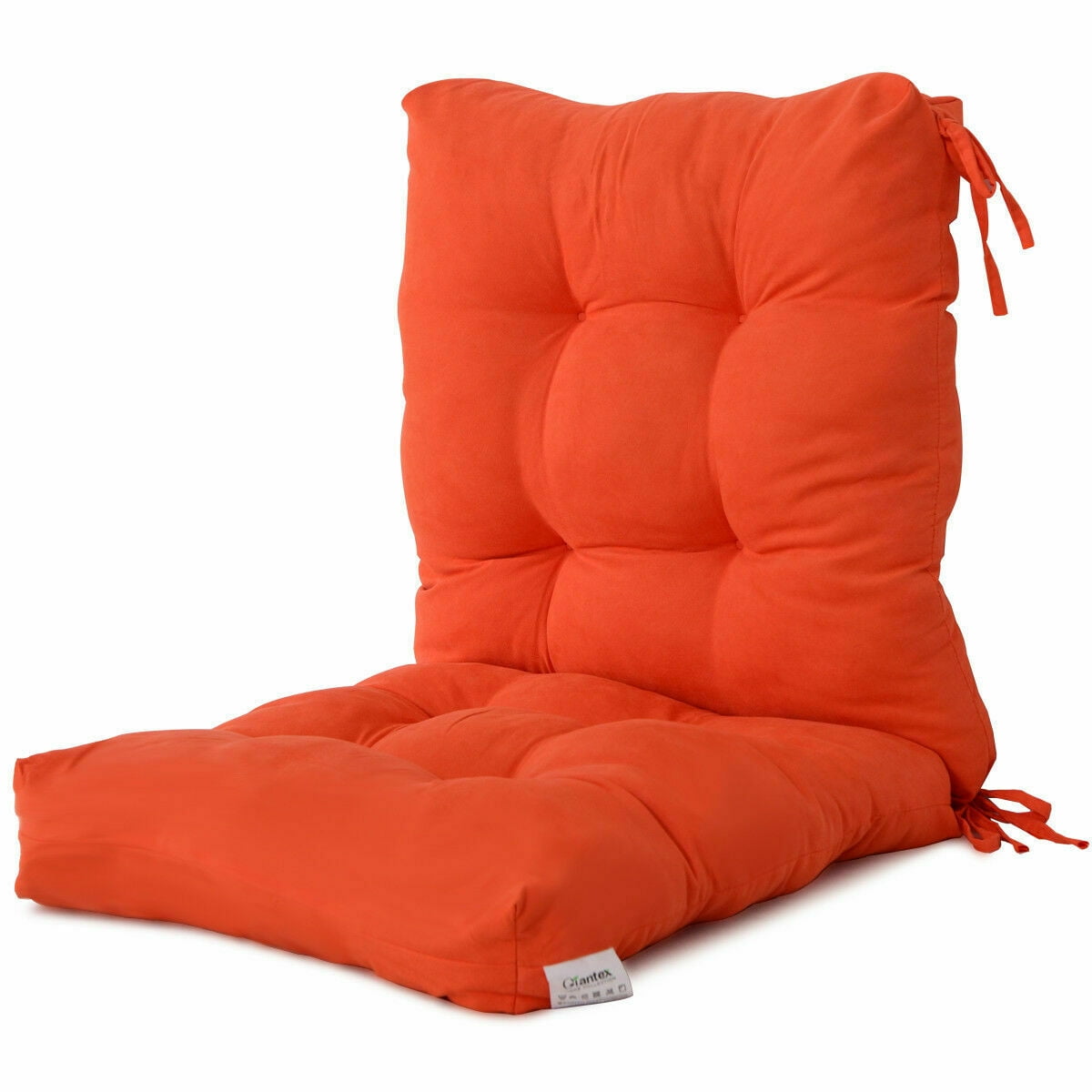 orange glider chair