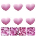 thumbnail image 3 of MasteelfCA 6Pcs Tennis Racket Shocking Absorber Heart-shaped Shocking Absorber for Racket, 3 of 7