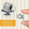 thumbnail image 3 of 24 Pcs Manganese Steel Pen Holder Self Adhesive Pen Pencil Organizer with Adjustable Spring Loop, 3 of 7