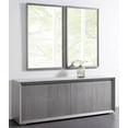 thumbnail image 3 of Whiteline Modern Living MR1405-GRY 31 x 52 x 1 in. Skylar Gray Oak Veneer Mirror, 3 of 3