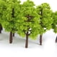 thumbnail image 2 of 20pcs / Lot 3.15 pulgadas Paisaje Paisaje Tren Modelo Árboles 1: 150 claro, 2 of 9
