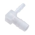 thumbnail image 1 of Connecteur de Tuyau en L, 10 Pcs Raccords de Tuyau en Plastique PP, Réducteur de Barbillon, Adopte une Conception de Coude en L à 90 Degrés, pour Pompe, Raccords de Tuyau, 1 of 8