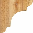 thumbnail image 3 of 4"W x 8"D x 8"H New Brighton Rough Sawn Corbel, Western Red Cedar, 3 of 9