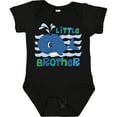 thumbnail image 3 of Inktastic Whale Little Brother Boys Baby Bodysuit, 3 of 5