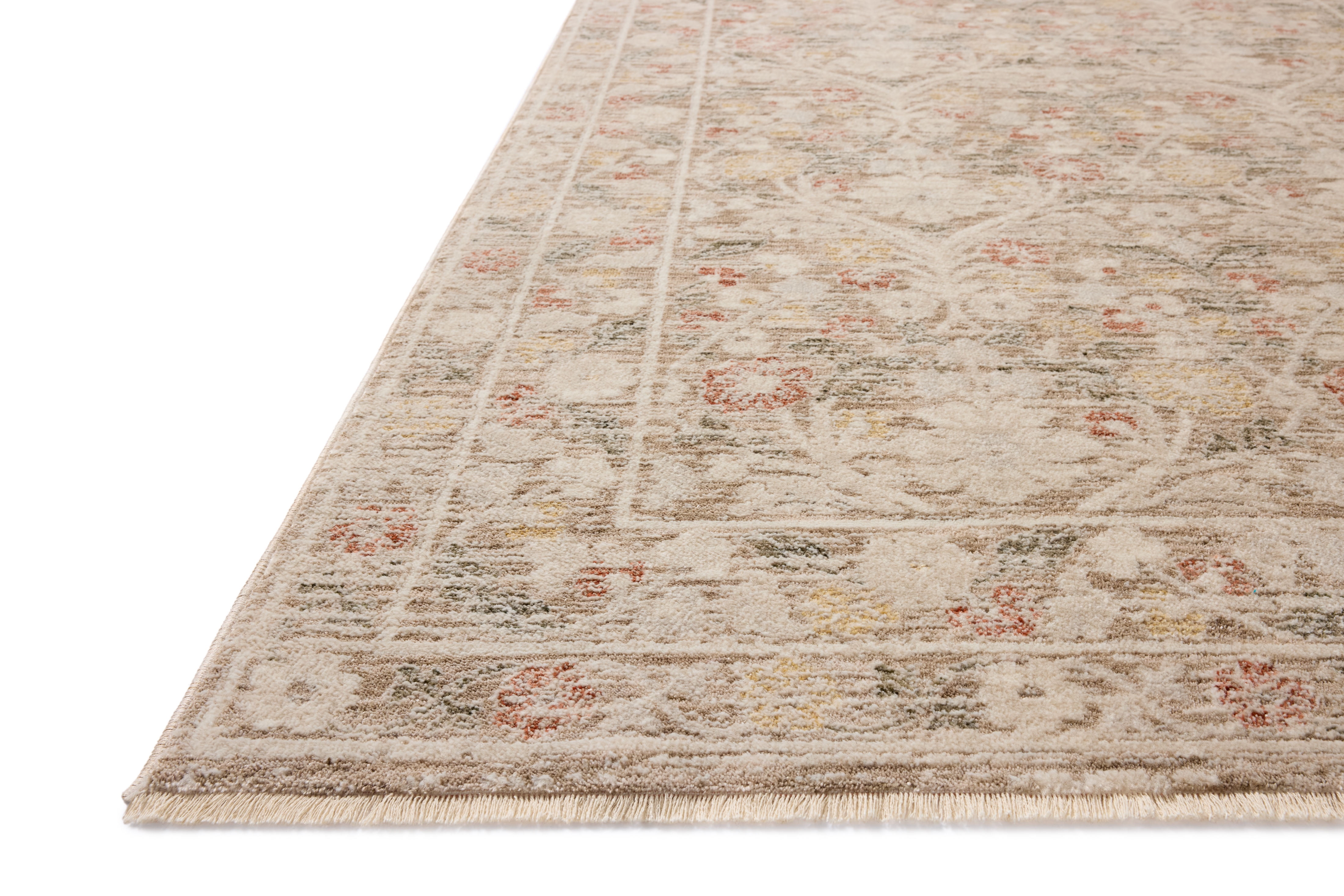 Loloi Clarisse Grey / Multi 2'-6" x 10'-2" Runner Rug