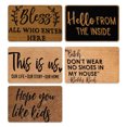 thumbnail image 2 of Funny Welcome Mats Outdoor,Front Door Mat for Outside Entry,Doormat Outdoor Indoor Entrance,Front Door Rugs for Entryway Indoor,Outdoor Mats for Home Entrance,Front Porch Decor 15.7x23.6inch, 2 of 6