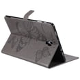 thumbnail image 6 of Galaxy Tab A 10.5-inch 2018 SM-T590/T595 Case,Allytech Embossed with Butterfly Series Folio Stand Wallet Case with Cards/Cash Holder for Samsung Galaxy Tab A 10.5-inch 2018 Release SM-T590/T595, Gray, 6 of 8