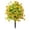 T1#Yellow,22inch, variant on Artificial Geranium Flowers with Stake, UV Resistant Fake Outdoor Bushes, Realistic Silk Faux Flowers for Front Porch Patio Garden Decor, Artificial Shrubs for Outside