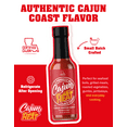 thumbnail image 3 of Cajun Nation Garlic Pepper Hot Sauce, 5 oz – Spicy Red Pepper Vinegar Sauce – Low Sodium, No MSG – Louisiana-Style Cajun Condiment, 3 of 7