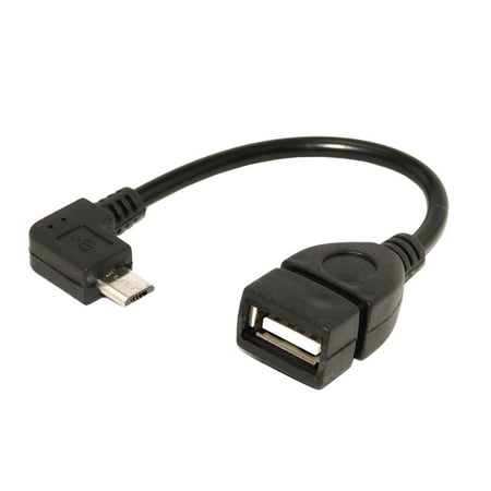 - TSV Basics Black 5 Inch Cellphone / Tablet USB Micro Male to Female Sync & Charging Extension Cable