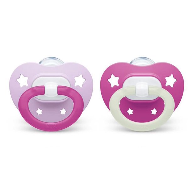Chupetes NUK ortodónticos 6-18 meses, paquete de 2