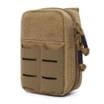 thumbnail image 1 of Outdoor Mini Medical Waist Bag First Aid Tool Storage Pack (Black), 1 of 8