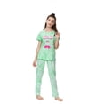 thumbnail image 2 of Beezizac Cotton Pajamas for Girls - Tie dye Summer Tween Sleepwear Pants Big Kid Size 10, 2 of 7