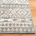 thumbnail image 4 of SAFAVIEH Pyramid Anastasia Geometric Area Rug, Ivory/Charcoal, 7' x 9', 4 of 12