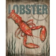 thumbnail image 2 of Williams, Todd 20x24 White Modern Wood Framed Museum Art Print Titled - Lobster, 2 of 4