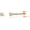 Yellow Gold 2 Millimeters (Single), variant on 14K Gold Plated Solid 925 Sterling Silver Post Cubic Zirconia Stud Flat Back Earrings for Women | Cartilage Earring | Helix Piercing Jewelry | Small Stud Earrings for Women