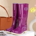 thumbnail image 6 of YUEHUA Womens Rain Boots, Outdoor Comfortable Lightweight Mid Calf Rain Shoes, Hiking Camping Daily Use, Rain Boots for Women Waterproof Comfortable Insole Light Rain Shoes, 6 of 7