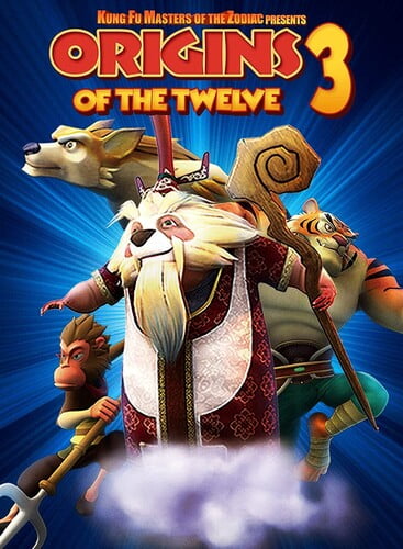 Kung Fu Masters Of The Zodiac Origins Of The Twelve 3 (DVD) 
