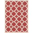 thumbnail image 1 of Safavieh Tapis Rouge Intérieur Extérieur - 5 Pieds3 Pouces x 7 Pieds7 Pouces, 1 of 1