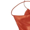 thumbnail image 4 of Amazhiyu Womens Spaghetti Strap Tank Tops Casual Summer V Neck Sleeveless Camisole Silk Satin Cami Top, 4 of 7