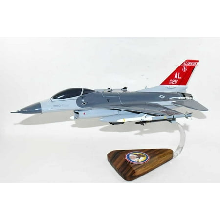 Lockheed Martin® F-16 Fighting Falcon®, 100th Fighter Squadron 18" Mahogany Scale Model