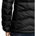 thumbnail image 5 of Eddie Bauer Ladies' Chevron Quilted Down Jacket - 1613872 (Medium, Black), 5 of 5