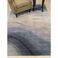 thumbnail image 4 of EORC Blue Hand-Tufted Wool Contemporary Desertland Rug, 5' x 8'-Color:Blue,Material:Wool, 4 of 4