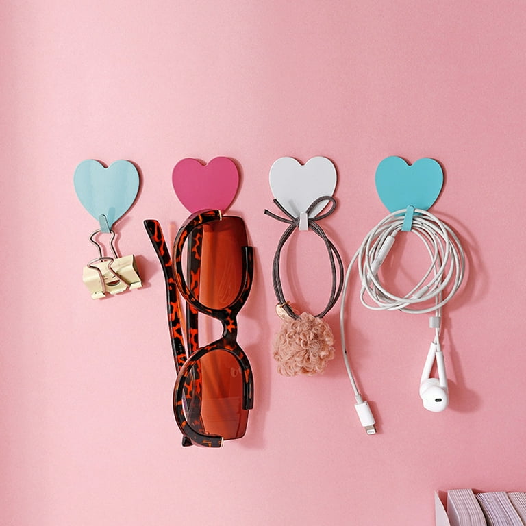 Heart shaped wall hooks clearance