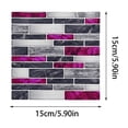 thumbnail image 2 of Cagogo under $5 Marble Wall Sticker, Wall Stickers, Marble Pattern Wall Decals, Removable Peel Stick Wall Tiles, Self Adhesive Wall Decor, 10 Piece Wall Sticker Set For Living Room, 2 of 2