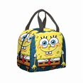 thumbnail image 1 of Insulated Lunch Bag Cartoon Anime Design Portable Large Capacity for Students Picnic, 1 of 5