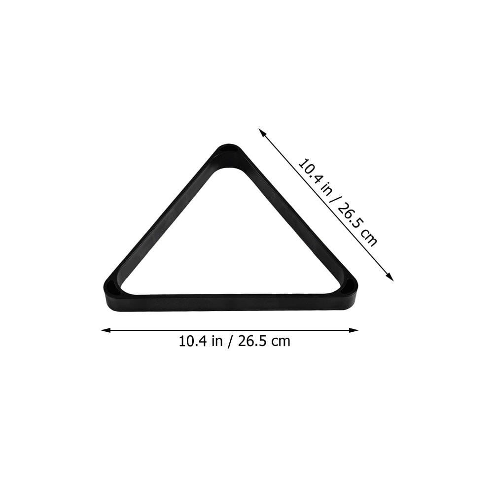 2pcs Billiard Balls Triangle Frames Billiard Balls Racks Billiard