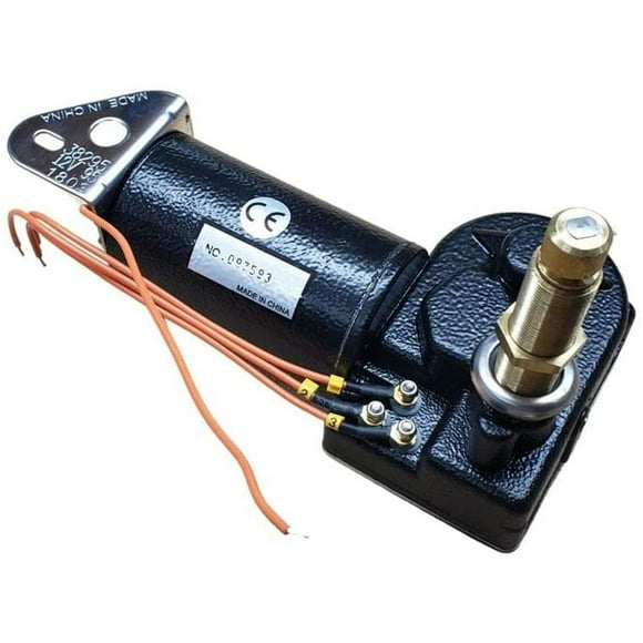 38295 - Moteur DC 12V Essuie-Glace Marin 1.5 Po 95 Degrés