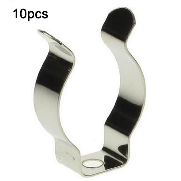 Dreamhall 10 Pcs Narrow Base Tool Spring Terry Clips Heavy Duty Tool Storage Hangers