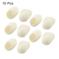 thumbnail image 2 of 10 Pcs White Natural Silkworm Cocoon Facial Cleanser Balls, 2 of 5