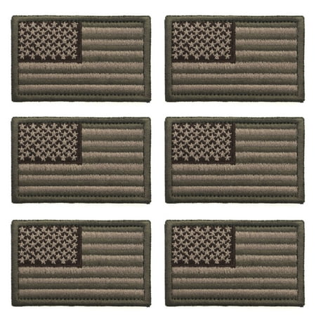 American Flag Patch US Army Military Flag Sew on Patches Embroidered Uniform