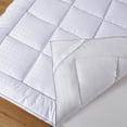 thumbnail image 5 of Peace Nest 2" Grid Quilted Down Alternative Mattress Topper, 100% Ultra Soft Microfiber, White, Twin, 5 of 5