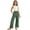 0-Green748, variant on Lullu Girls Casual Pants Solid Color Loose Straight Pants for Kids, Sizes 4-14