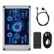 thumbnail image 1 of Monitor de temperatura de computadora Bling Bling 3.5 pulgadas con panel de sensor de PC y doble USB, 1 of 12