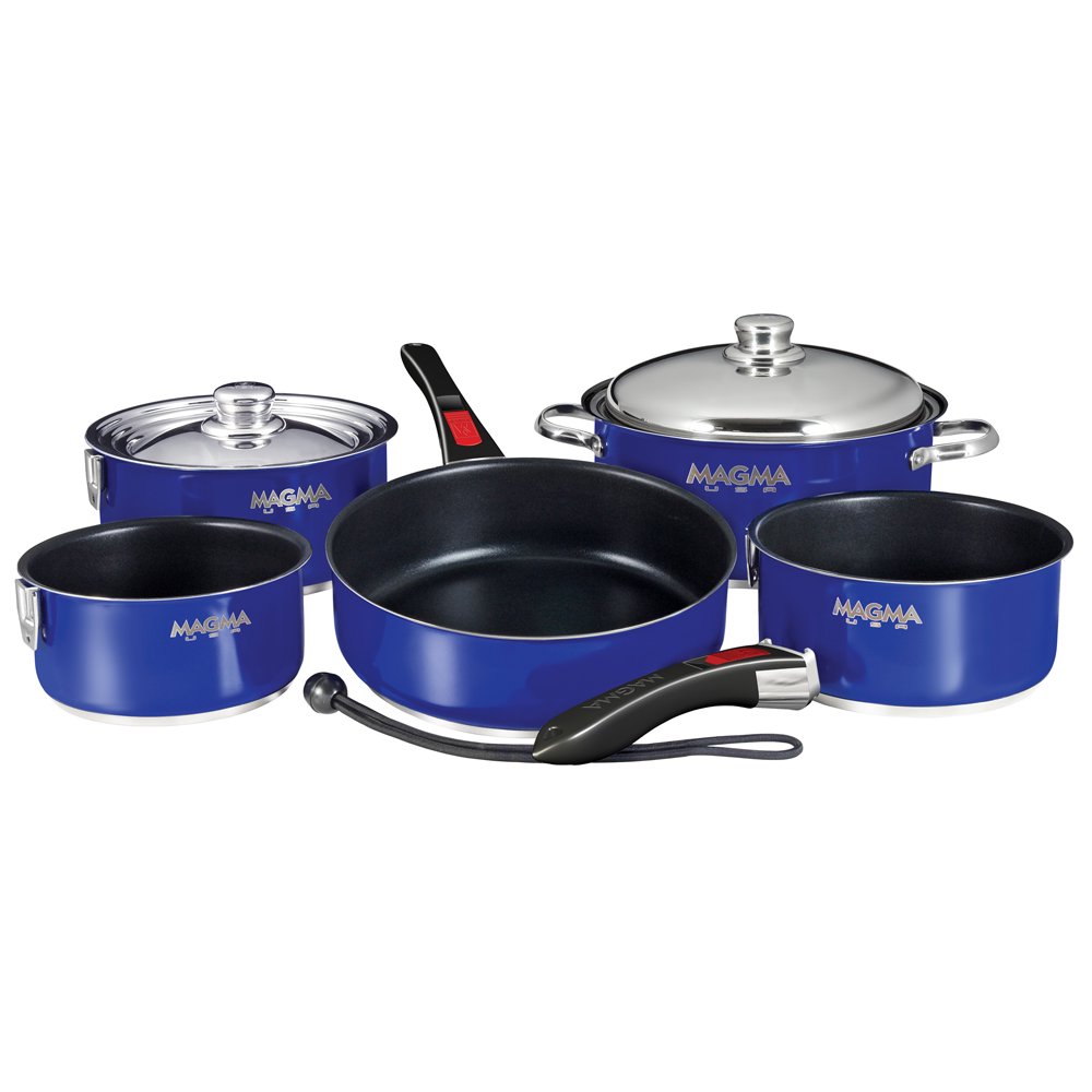 Magma Ceramica NonStick 10 Piece "Nesting" Cookware Set
