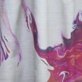 thumbnail image 4 of Designart 'Geode Marbled XV' Mid-Century Modern Curtain Panel, 4 of 5