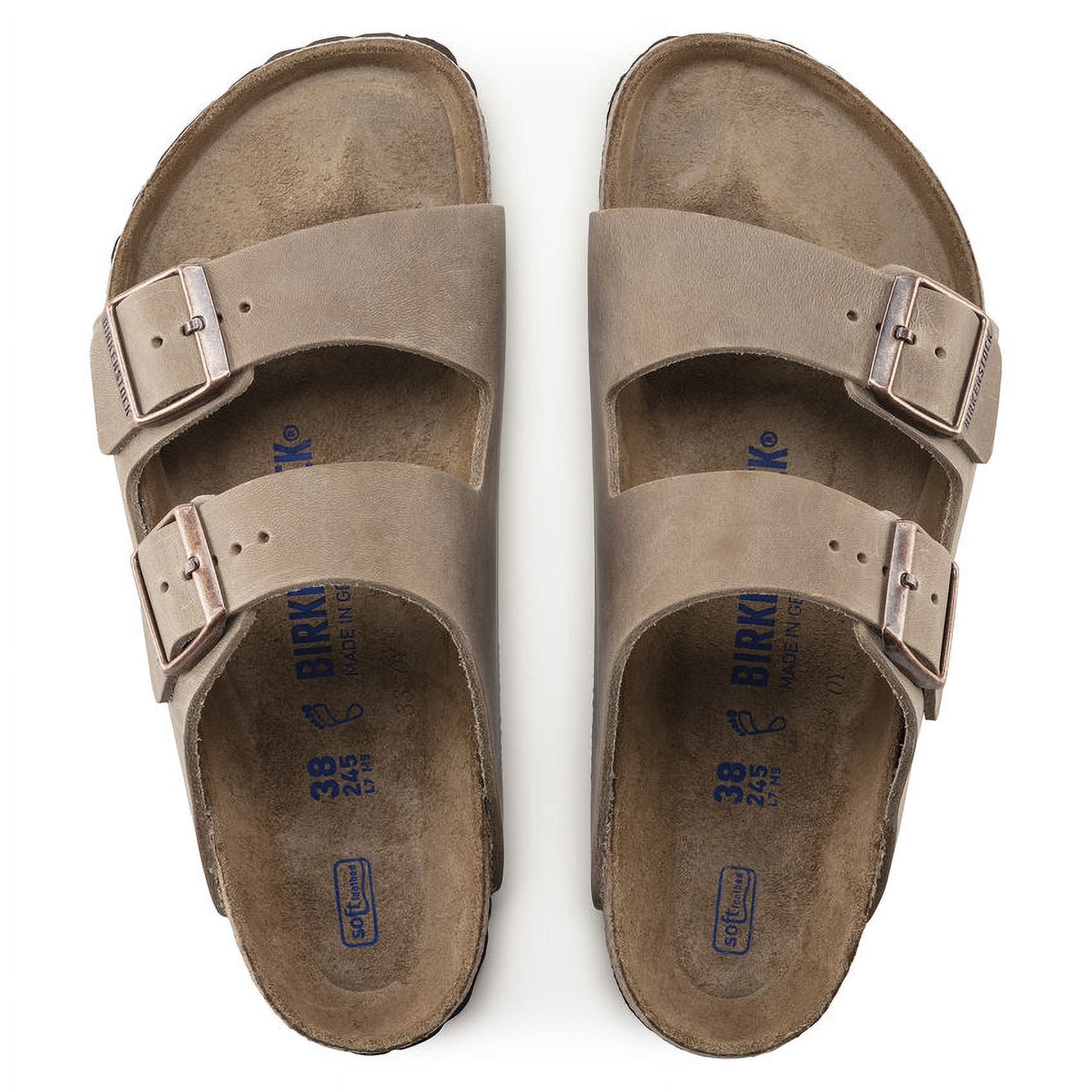BIRKENSTOCK Unisex Arizona Soft Footbed Tobacco Oiled Leather - 0552811 0552813 2 Women/0 Men-TEST