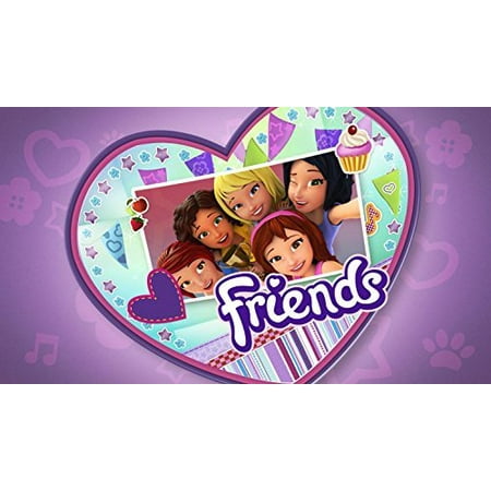 Lego Friends Edible Image Photo Birthday Party Event 1/4 Quarter Sheet Cake Topper Personalized Custom