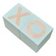 thumbnail image 2 of Gwong Decoración hogareña Preciosa letra XO Impreso Pino Hecho Cubo Interior Niños Decoración Top Top Gwong 94909, 2 of 7