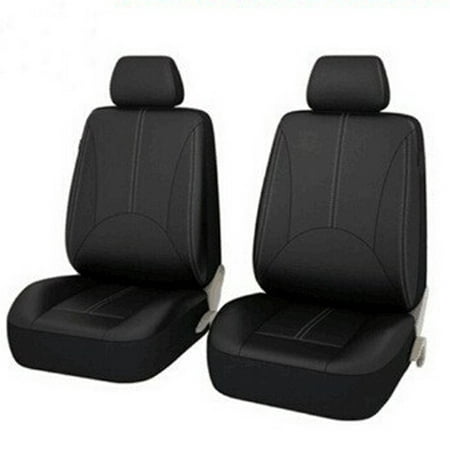 4pcs Luxury PU Leather Auto Seat Cover Universal Car Front Seat Back Car Seat Protector Car Interior